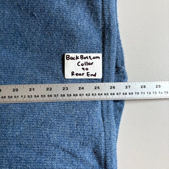 Aran Woollen Mills Merino Wool Lined Full Zip Cardigan Sweater - Men's Size M - Picture 12 of 12